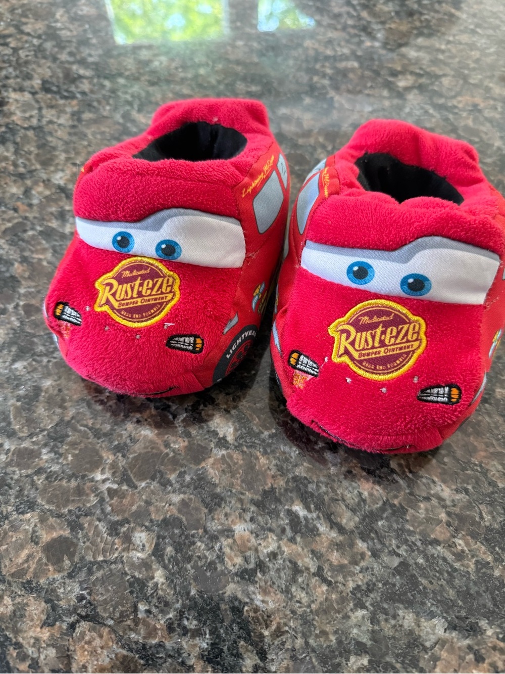 McQueen toddler slippers 5-6